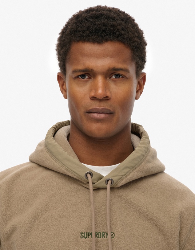 Superdry - Micro Logo Fleece Hoodie