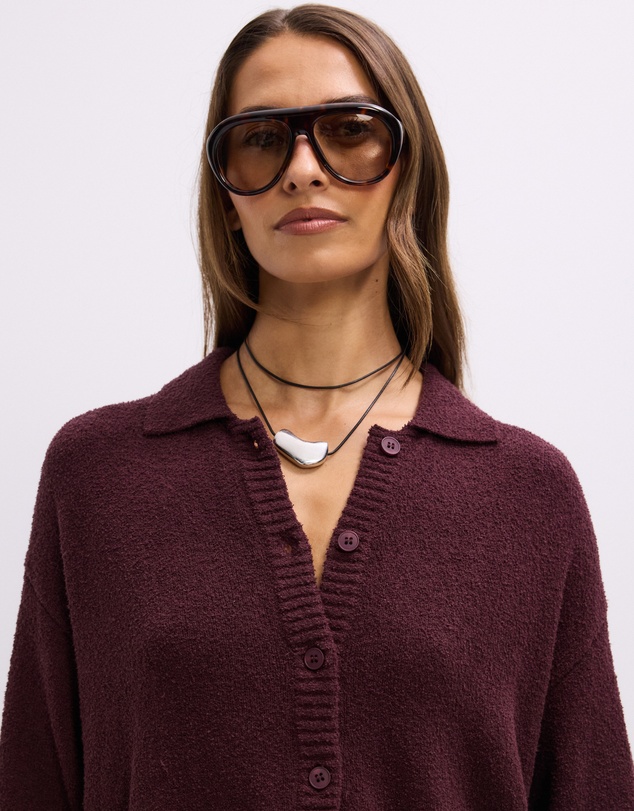 The Fated - Jaide Relaxed Knit Shirt
