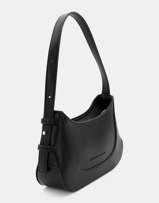 Morgan & Taylor - Aurora Shoulder Handbag in Black
