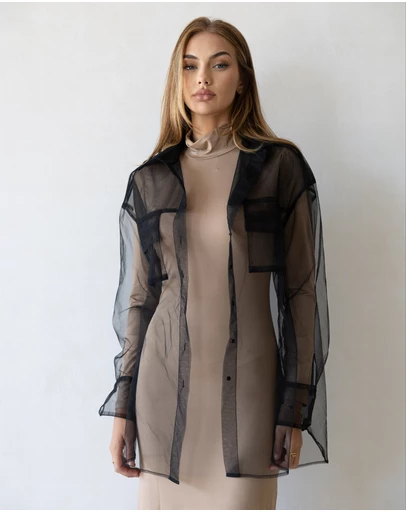 Mod Squad - Luxe Mesh Shacket