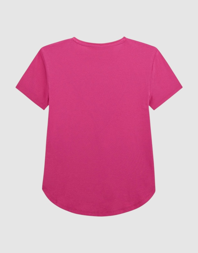 GUESS - High Low Logo T-Shirt