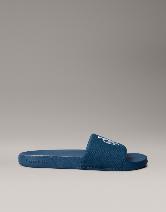 Calvin Klein - Canvas Contoured Logo Sliders