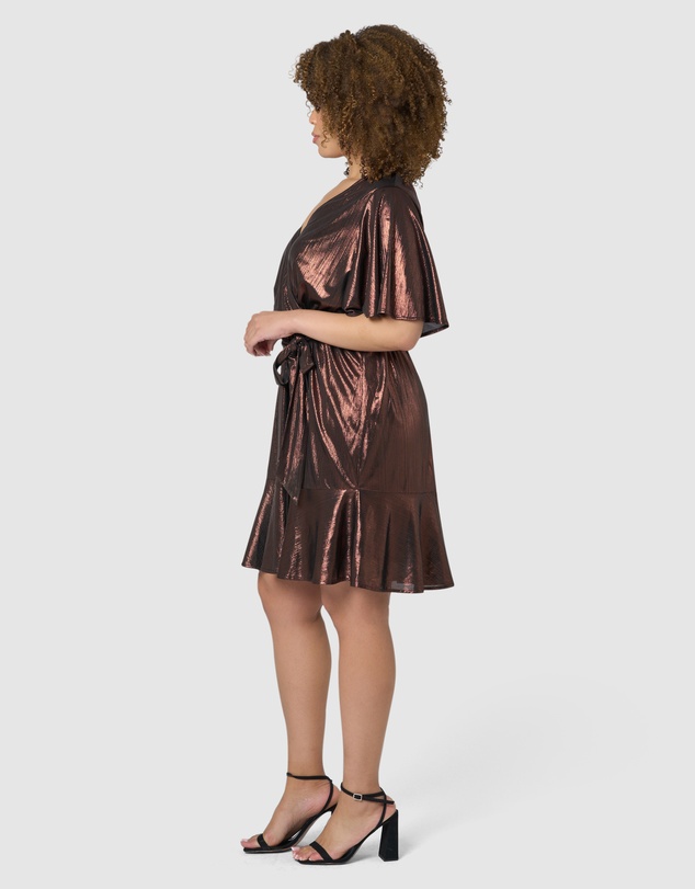 Pink Dusk by Curve Project - I Got You Mini Dress