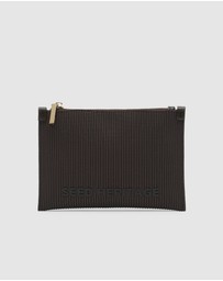 Seed Heritage - Knit Zip Purse