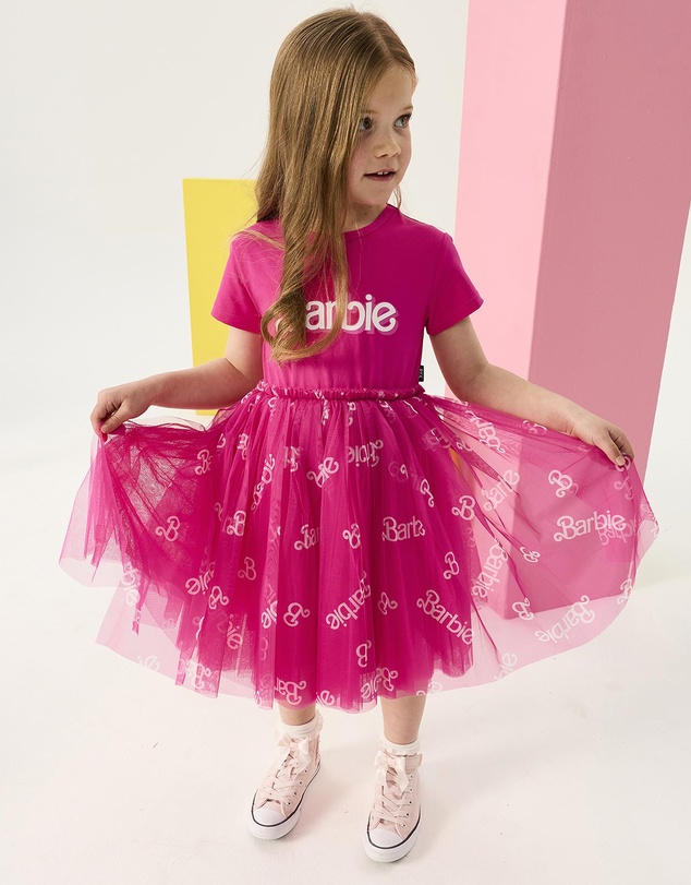 Rock Your Kid - Barbie Layered Dress - Kids-Teens