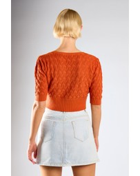 Glamorous - V-Neck Crop-Cardigan