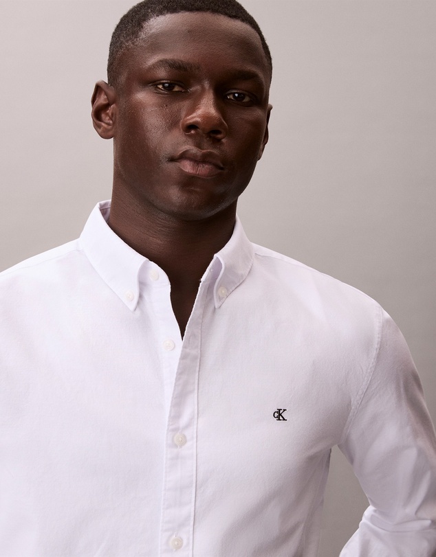 Calvin Klein - Solid Classic Oxford Button-Down Shirt