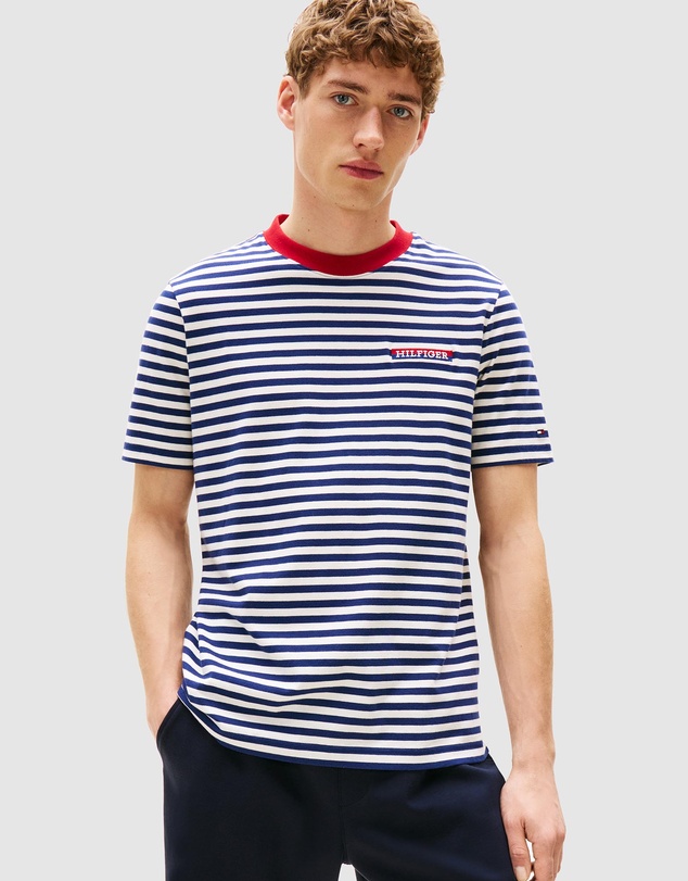 Tommy Hilfiger - Americana Graphic Stripe Tee