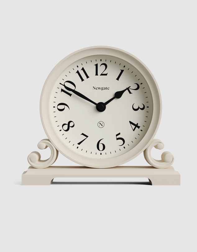 Newgate - Newgate Divisadero Mantel Clock-Vanilla Cream