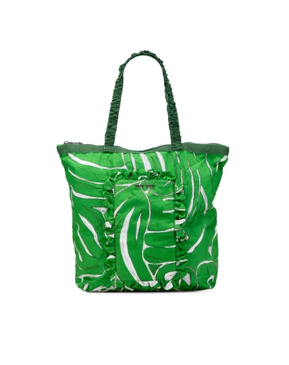 Miu Miu - Pre-Loved Canvas Printed Ivy Tote