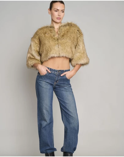 Love and Nostalgia - Little Fur Coat - Brown