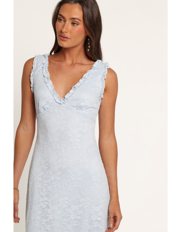 Petal & Pup - Kataleya Maxi Dress - Periwinkle