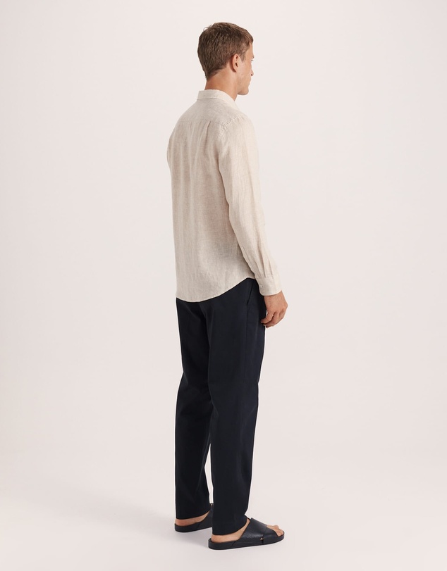 SABA - Anderson Classic Yarn Dyed Linen Shirt