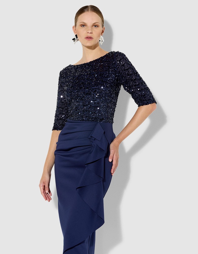 Montique - Reeva Sequin Cocktail Dress