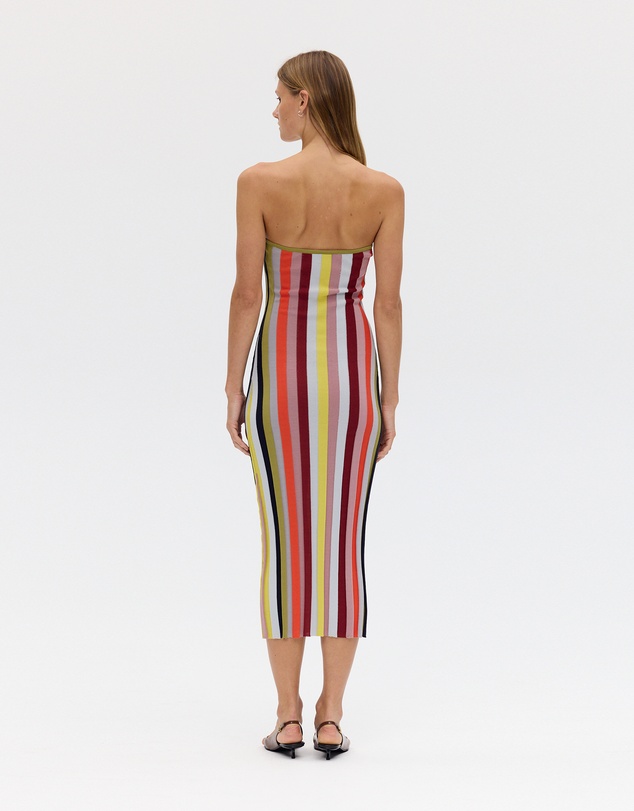 Third Form - Rhythm Knit Strapless Midi