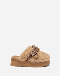 Ozwear Connection Uggs - Ugg Cemila Shearling Platform Slipper