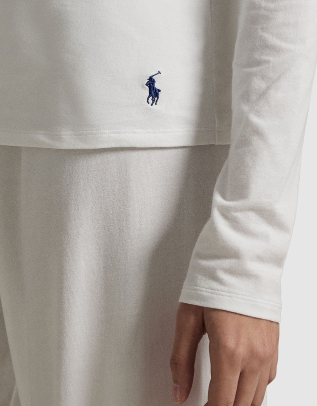 Polo Ralph Lauren - Club Cotton Long Sleeve Crew Neck Sleep T-Shirt