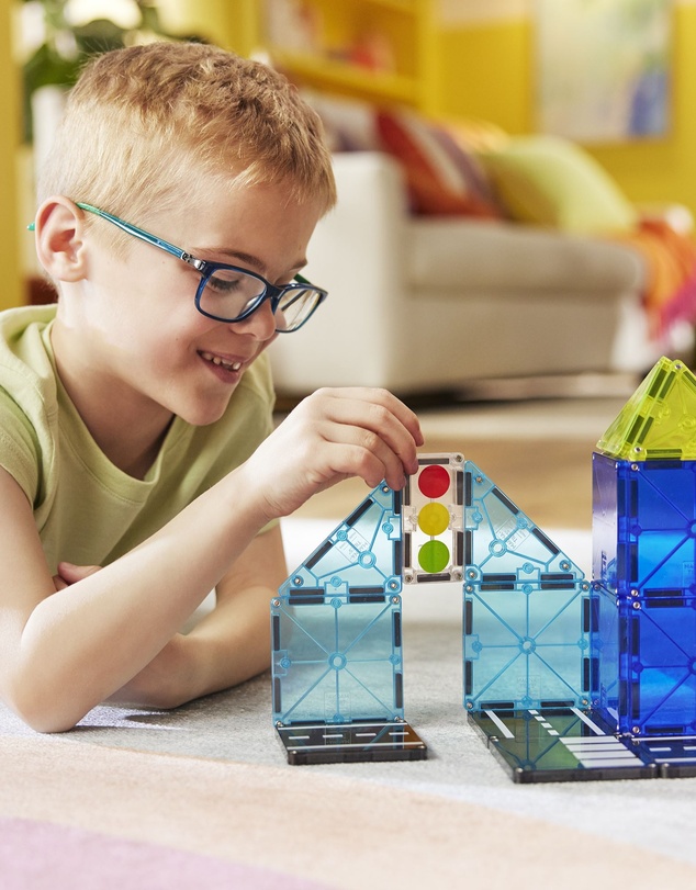 Magna-Tiles - MAGNA-TILES - Police Patrol - 20 Piece