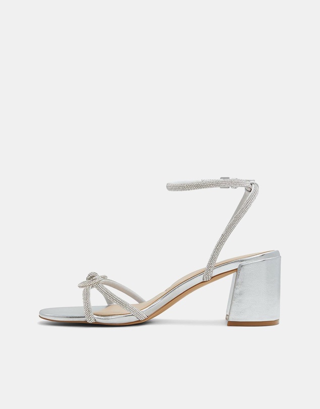 ALDO - Bouclette Ankle Strap Block Heels