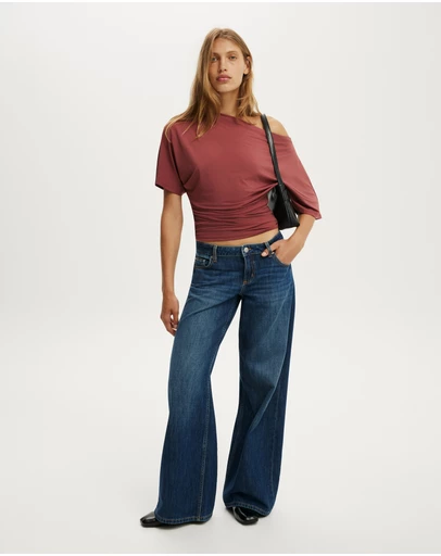 Cotton On - Lana Batwing SS Top
