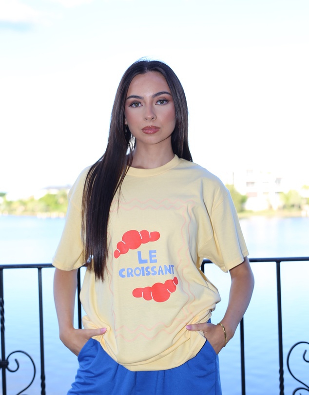 Vacancy Co - Le Croissant Tee