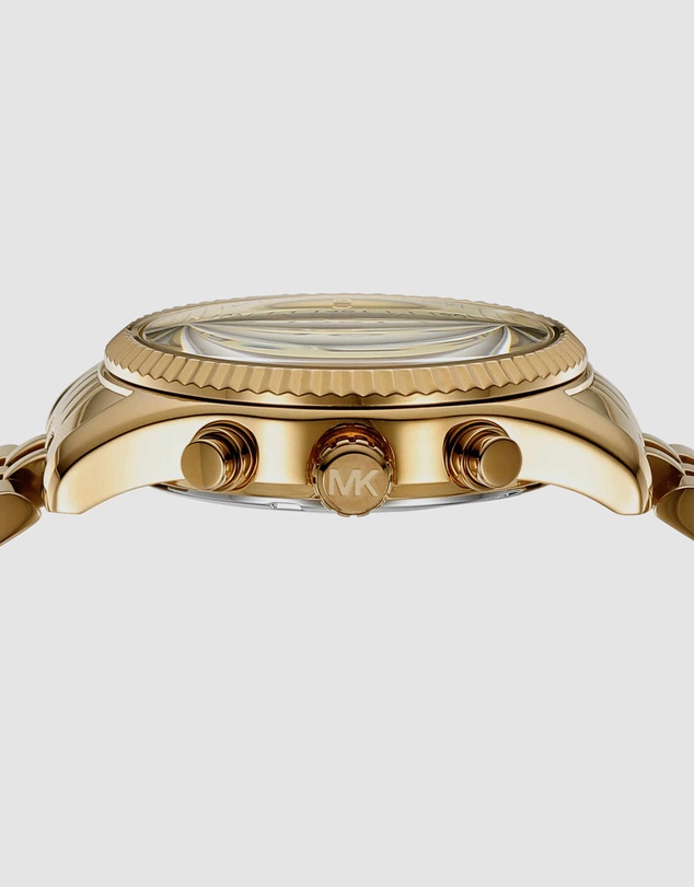 Michael Kors - Lexington Gold Tone Chronograph Watch