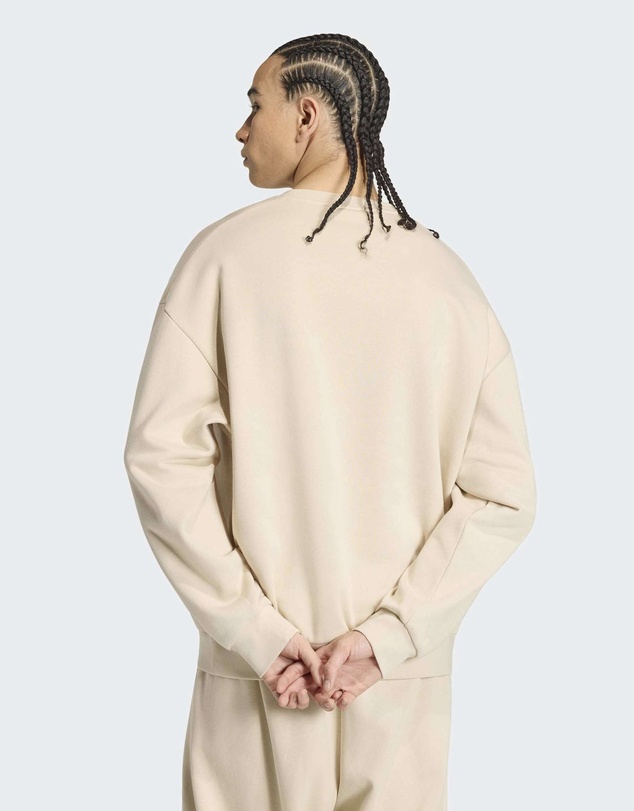 adidas Sportswear - Seasonal Essentials Collegiate Fleece Crew Sweatshirt Mens