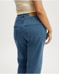 Cotton On - Curvy Stretch Straight Jeans