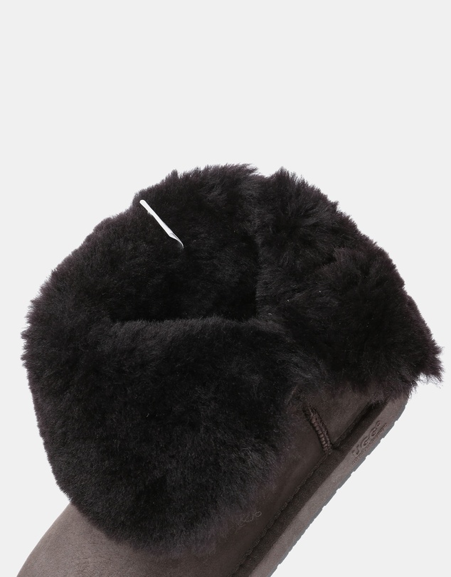 EVERAU - Australian Shepherd Ugg Short Button Sheepskin Upper UGG Boots