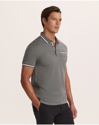 SABA - Ted Textured Cotton Polo