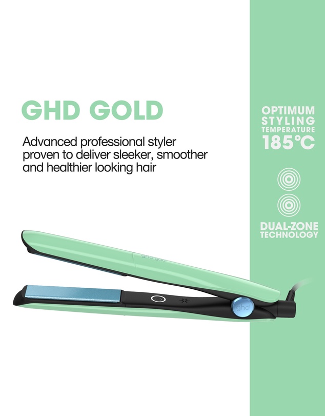 ghd - NEW gold Limited Edition Hair Straightener in Jelly Mint