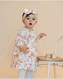 Bebe by Minihaha - Emmy Organic Overlay Dress - Babies