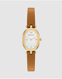 Emporio Armani - Brown Analogue Watch