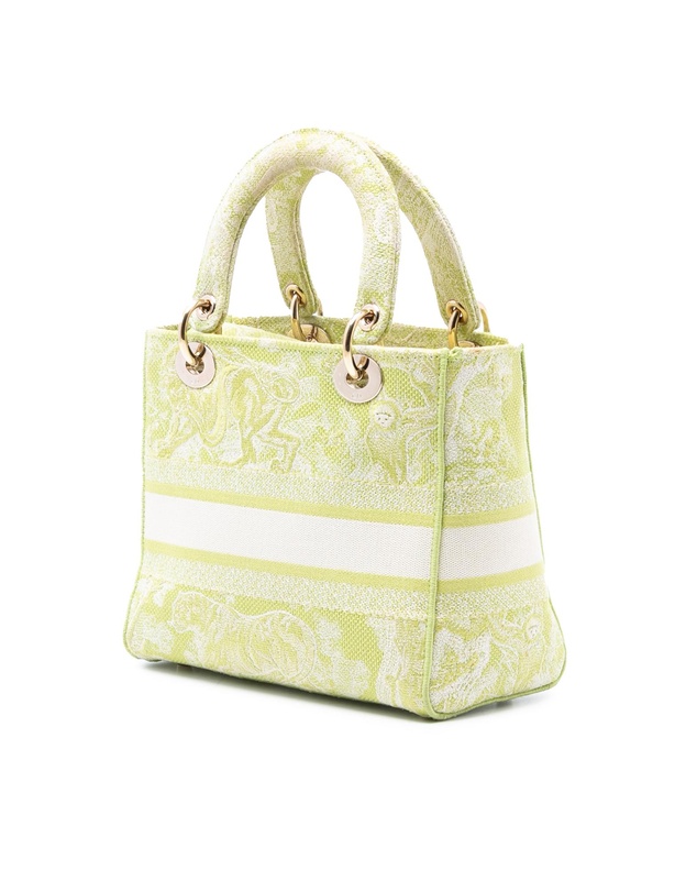 Pre-Loved by Azura Reborn - Pre-Loved Medium Embroidered Canvas Toile de Jouy Lady D Lite