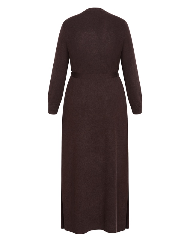 City Chic - Goldie Longline Knit Cardigan
