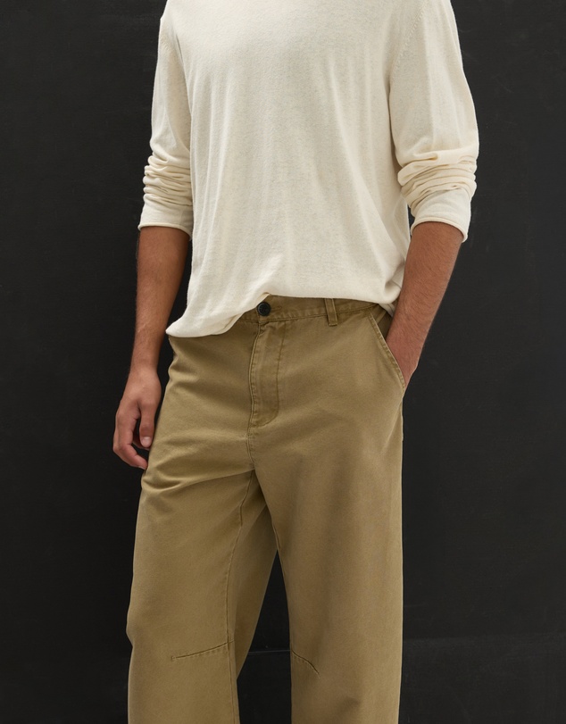 AERE - Cotton Barrel Pants