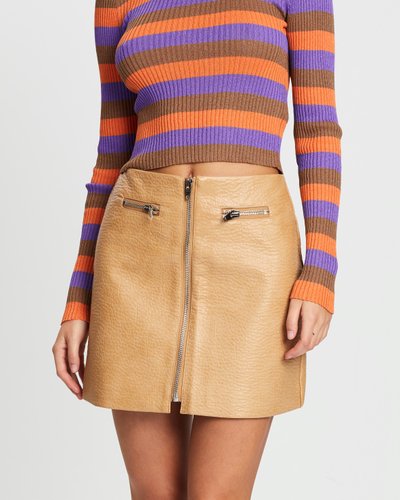 Quinn Biker Skirt