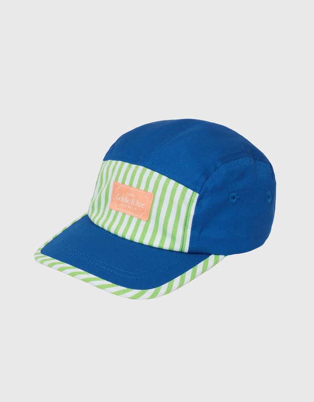 Goldie + Ace - Lightweight Cotton Twill Side Panel Cap - ICONIC EXCLUSIVE - Babies-Teens