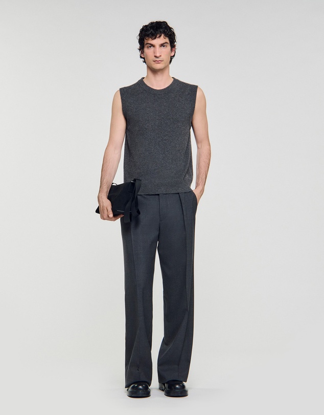 Sandro - Tank Cashmere Sweater