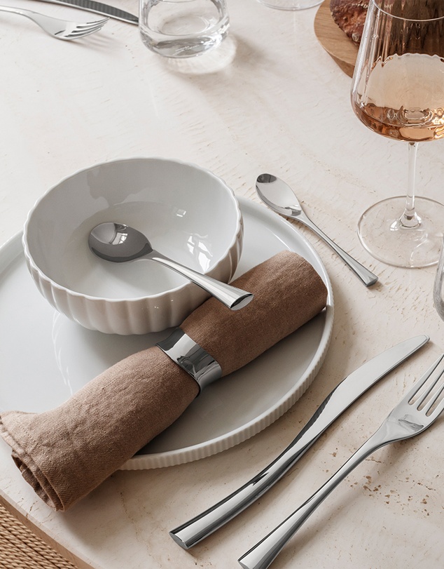 Georg Jensen - Cobra Napkin Rings 2-Pieces