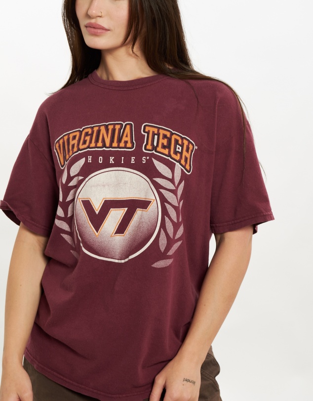 Vintage by The Real Deal - Pre Loved - Vintage NCAA Virginia Tech Hokies Tee