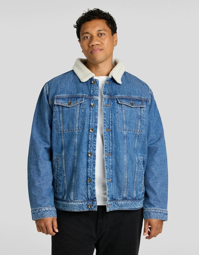 Johnny Bigg - Wheeler Sherpa Denim Trucker