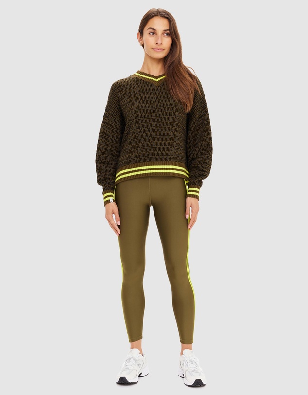The Upside - Castilla Clementine Knit Crew Jumper