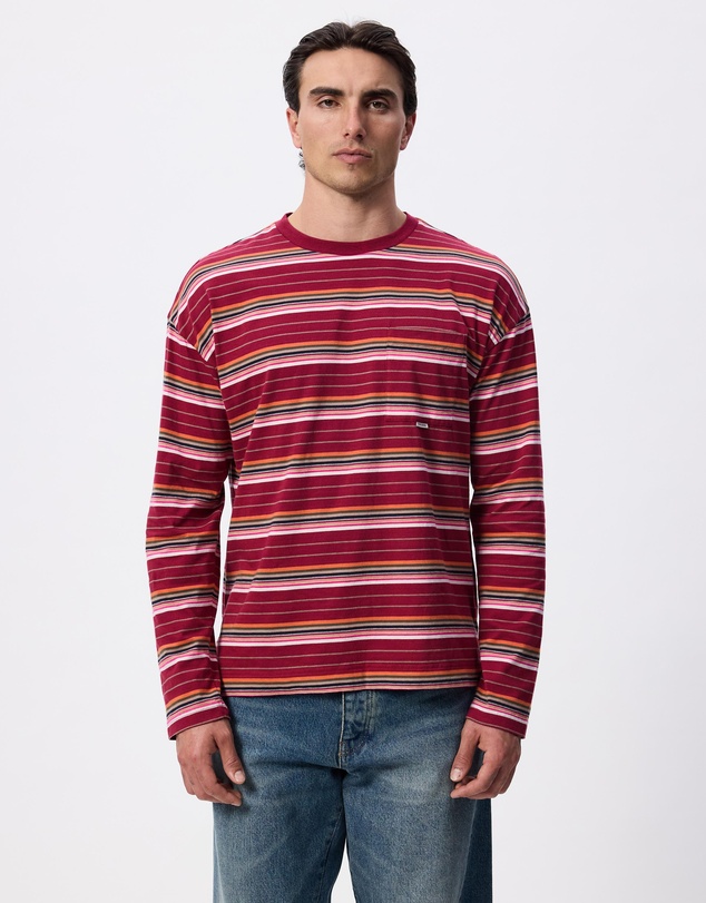 Sunflower - Stripe LS Pocket Tee