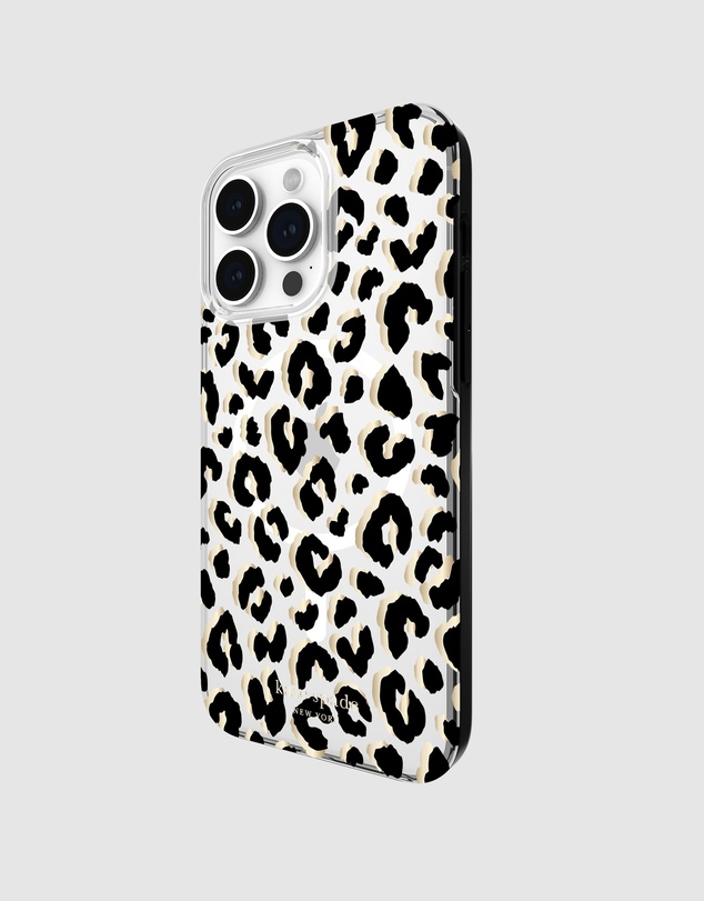 Kate Spade - Kate Spade City Leopard MagSafe for iPhone 15 Pro