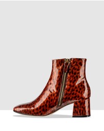 Habbot - Moor Heeled Ankle Boots