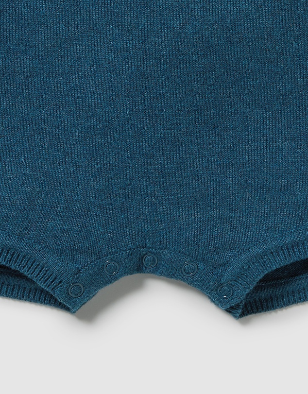 Wilson & Frenchy - Little Croissant Organic Knitted Growsuit - Babies
