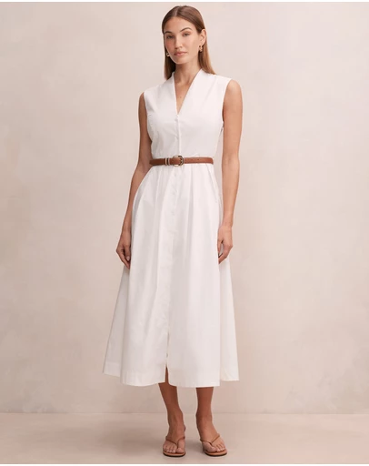 Forever New - Kelly Button Down Midi Dress
