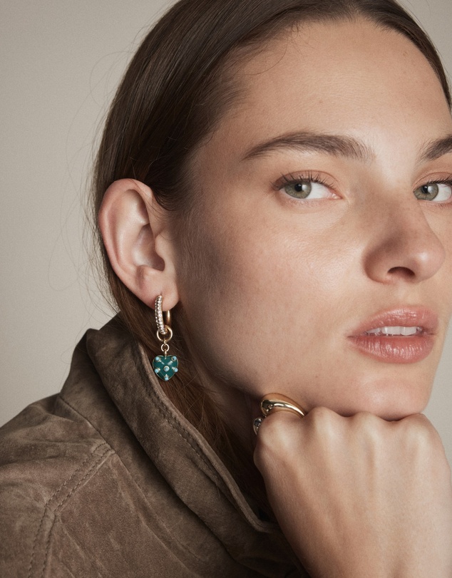 MIMCO - Talisman Charm Hoop Earrings