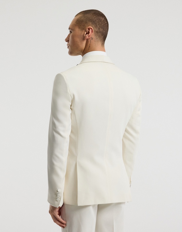 Calibre - Shawl Collar Tuxedo Jacket Ivory